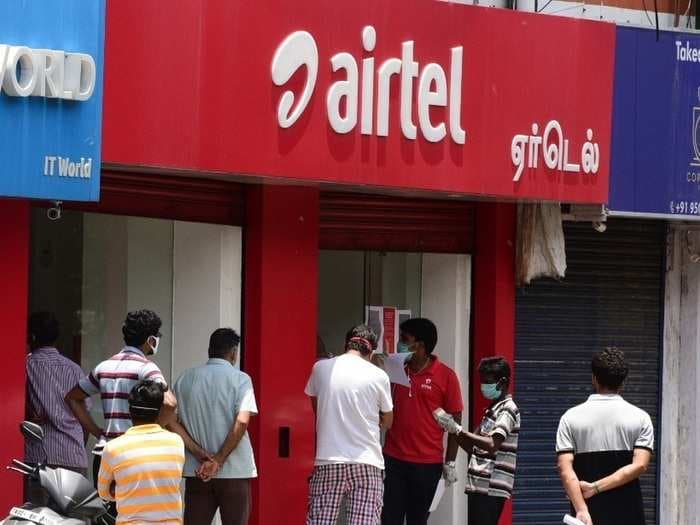 Airtel shares jump by 10% despite an unexpected quarterly loss
