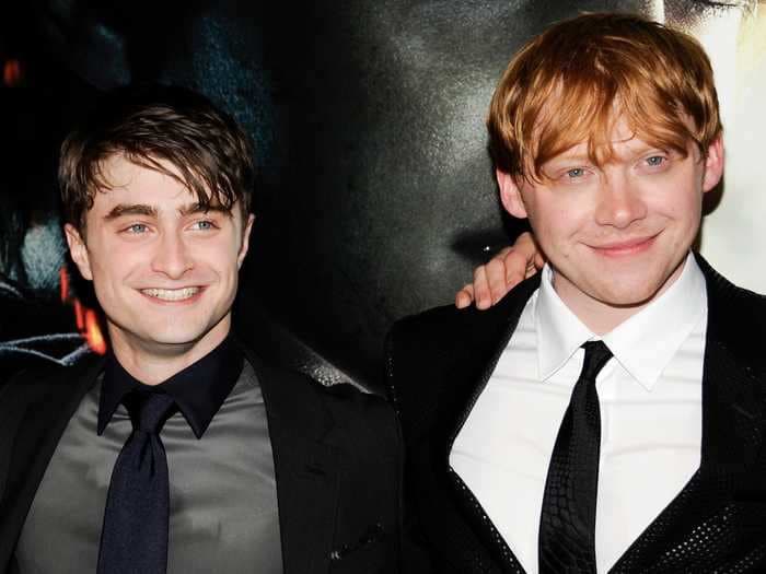 Daniel Radcliffe says he texted Rupert Grint to congratulate him on becoming a father