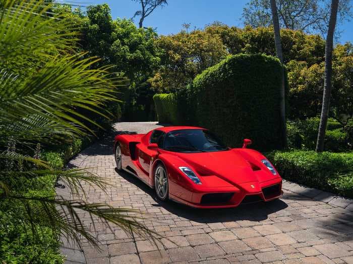 This 2003 Ferrari could fetch $2.9 million at auction, making it one of the most expensive cars ever sold online — take a closer look at the famous Enzo