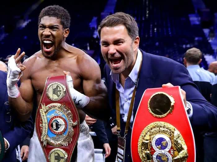 Britain's biggest fight promoter has launched an ambitious plan to bring elite boxing to his huge, multi-million dollar mansion — and Anthony Joshua wants to get involved