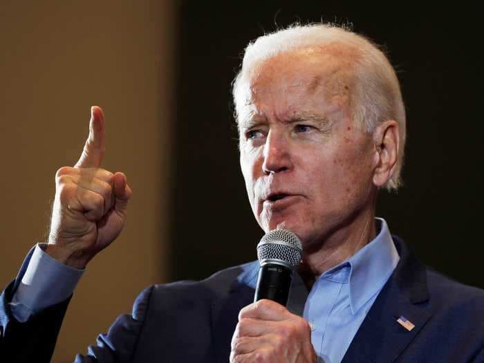 Joe Biden rips into Amazon, says the company 'should start paying their taxes'