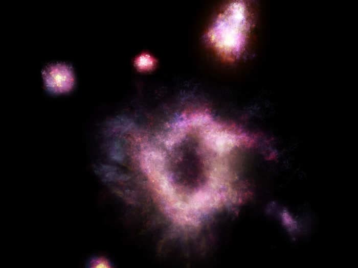 Rare doughnut-shaped galaxy — a ‘cosmic ring of fire' — is making baby stars 50 times faster than the Milky Way