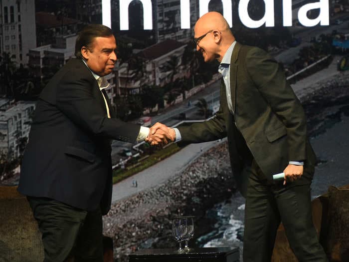 Microsoft and Mukesh Ambani's Reliance Jio are already partners in India⁠— but Satya Nadella reportedly wants more