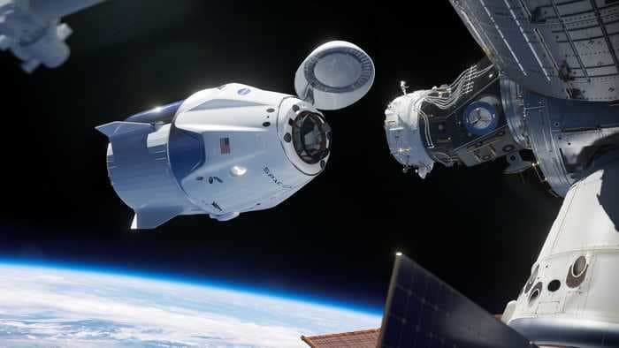 SpaceX's new 'Endeavour' spaceship just made history by docking to the International Space Station with 2 NASA astronauts inside