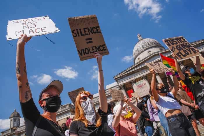 Thousands across the UK, Germany, Italy, New Zealand, Canada, and more condemn racism and demand justice at global Black Lives Matter protests