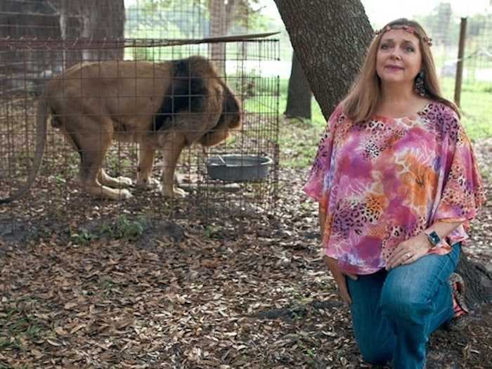 Carole Baskin says she had to let go of half of Big Cat Rescue's paid staff while she and her husband aren't taking paychecks