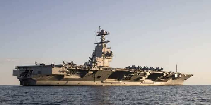 A power problem aboard the Navy's $13 billion supercarrier left it unable to launch planes for days