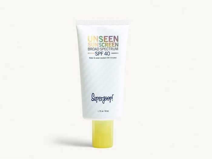 Supergoop's cult-favorite sunscreen goes on completely clear and doesn't mess up your makeup — here's my review, plus a dermatologist's take on the ingredients