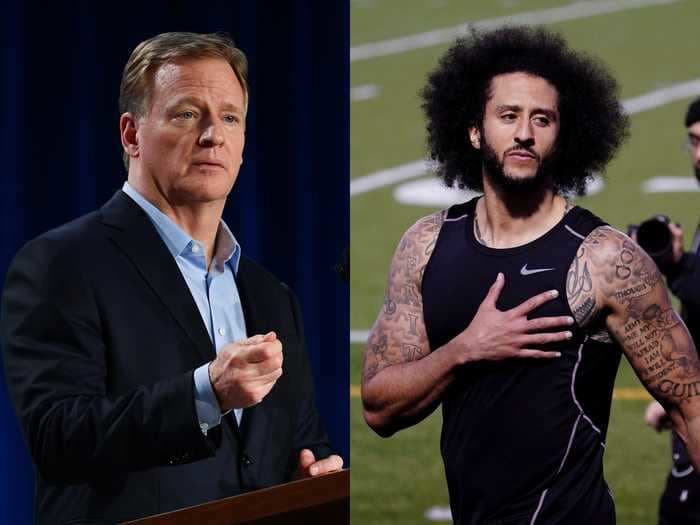 Roger Goodell says he would 'encourage' a team to sign Colin Kaepernick