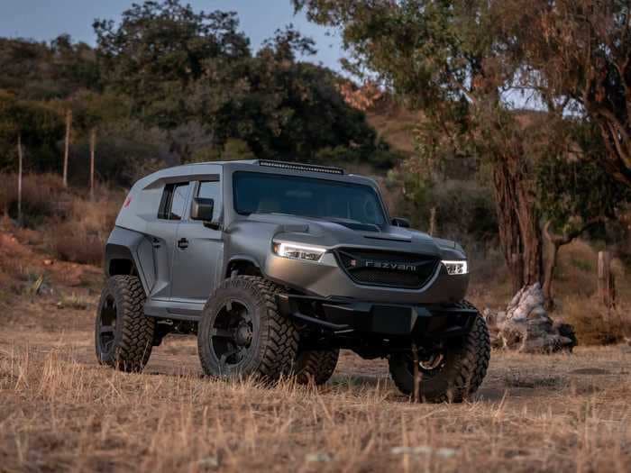 This $295,000 street-legal 'Xtreme Utility Vehicle' comes with night vision, bulletproof armor, and smokescreen — take a look inside