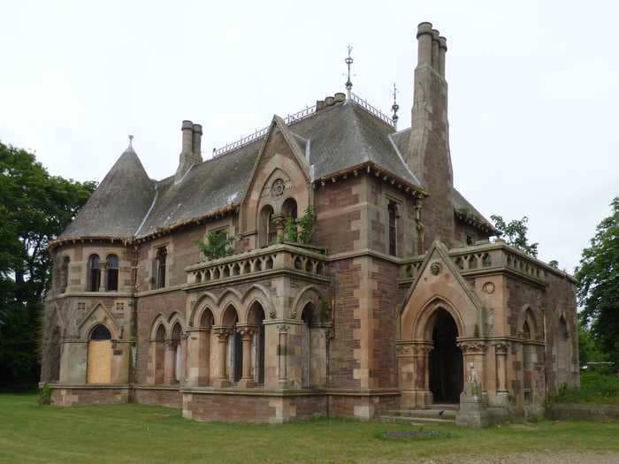 An incredible gothic mansion in Scotland is going on sale for $1, but it needs a lot of work