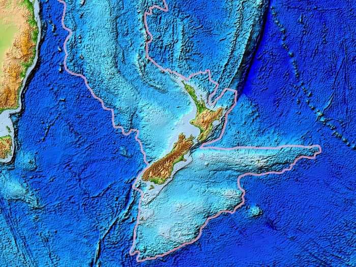 New maps reveal details about the size and shape of Earth's lost 8th continent, Zealandia, which disappeared under the Pacific Ocean