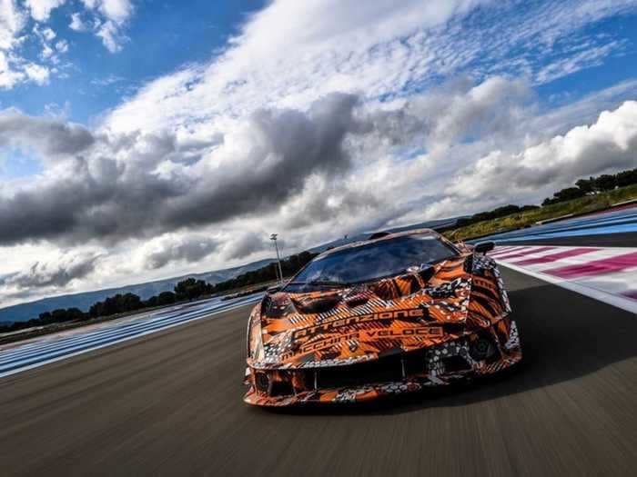 This insane new Lamborghini packs 830 horsepower and can be driven only on a racetrack