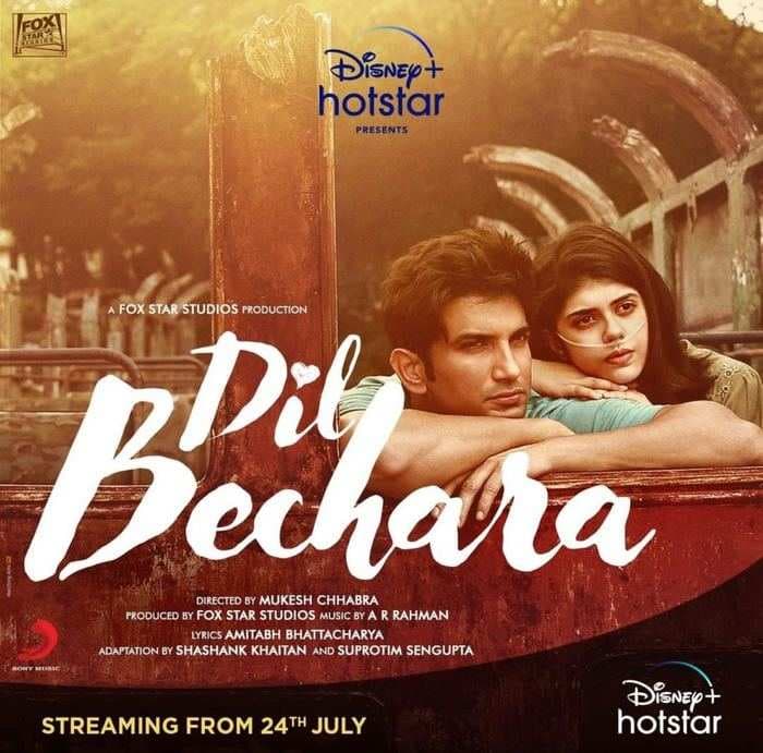 Sushant Singh Rajput's last film 'Dil Bechara' to release on Disney+ Hotstar