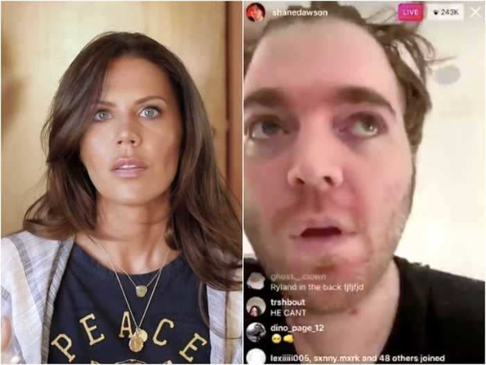 Shane Dawson streamed his live reaction to Tati Westbrook's video where she claimed he and Jeffree Star manipulated her into starting the 2019 beauty guru war