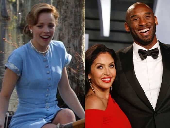 Rachel McAdams remembers the moment Kobe Bryant told her he bought the blue dress she wore in 'The Notebook' for Vanessa