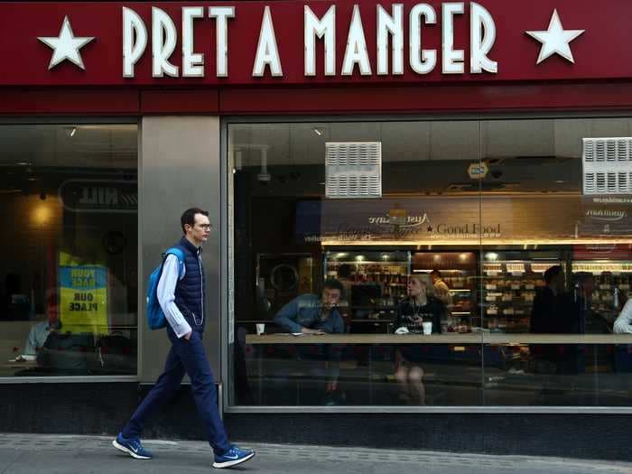 Pret A Manger to cut 1,000 jobs and close 30 restaurants as it reels from the impact of the COVID-19 pandemic