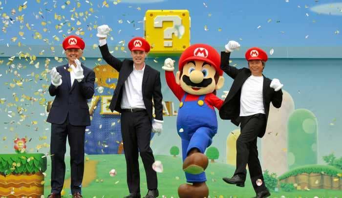 Here's our best look yet at Super Nintendo World, the new section of Universal Studios dedicated to all things Super Mario