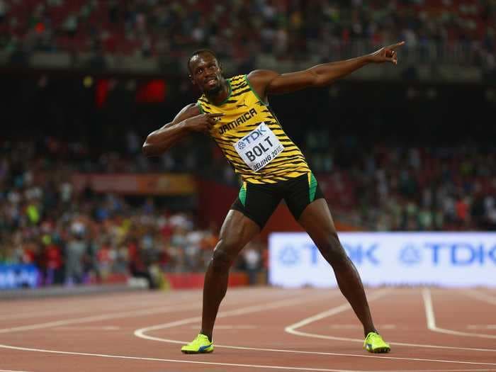 Sprinter Usain Bolt gave his daughter, Olympia Lightning Bolt, a name fit for an Olympian