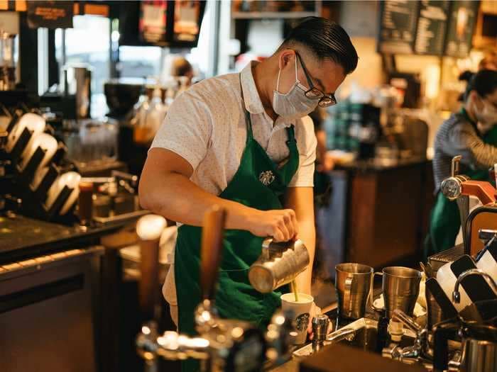 Starbucks will become the first national restaurant chain to require all customers to wear masks in stores