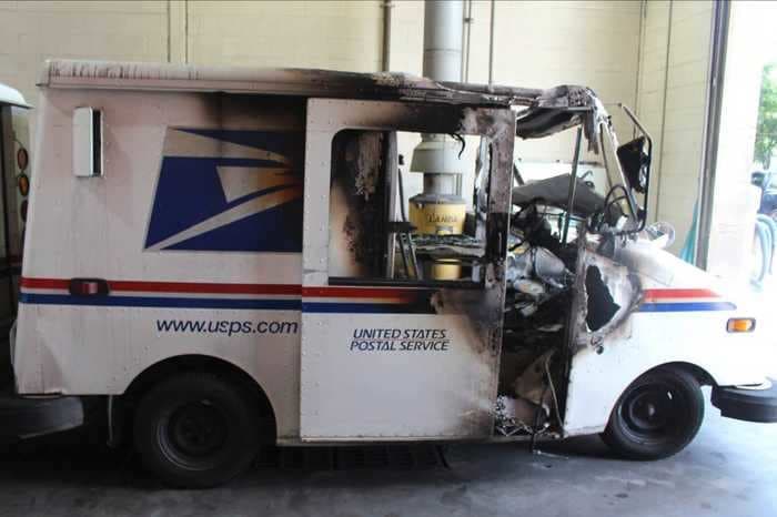 Hundreds of US Postal Service delivery trucks are catching fire as they continue to outstay their 24-year life expectancy