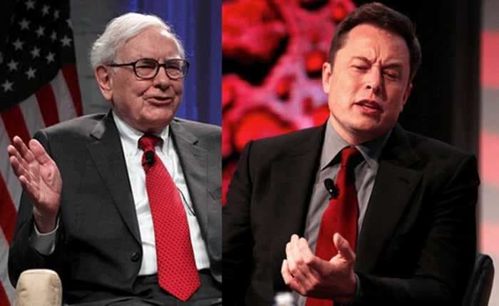 Elon Musk is now officially richer than Warren Buffett after Tesla's stock hits an all-time high