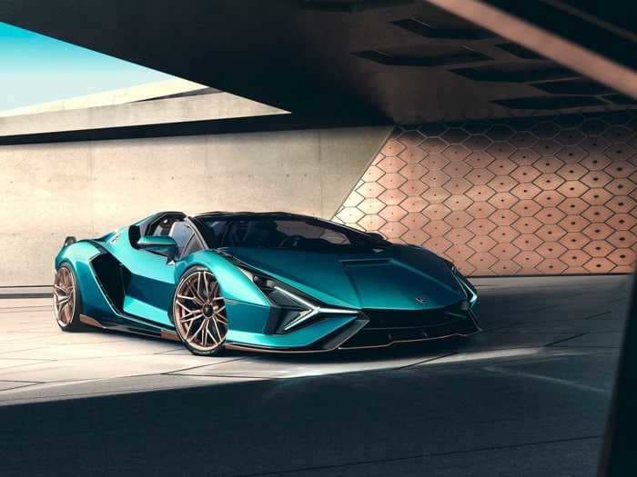 The most powerful Lamborghini ever made just went roofless — check out the new hybrid Sián Roadster