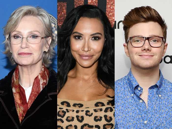Jane Lynch, Chris Colfer, and more celebrities react to 'Glee' star Naya Rivera's death at 33