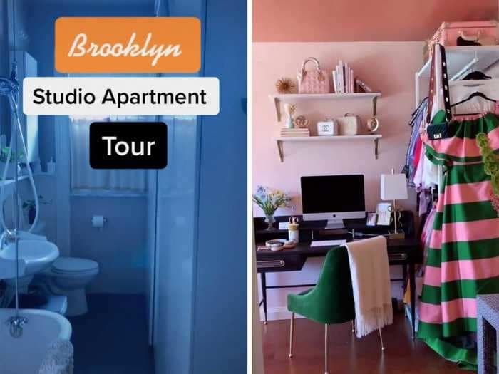 People are sharing videos of their tiny New York City apartments on TikTok, and they're actually stunning