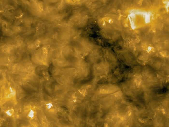 A spacecraft rocketing around the sun just beamed back the closest images ever taken of our star