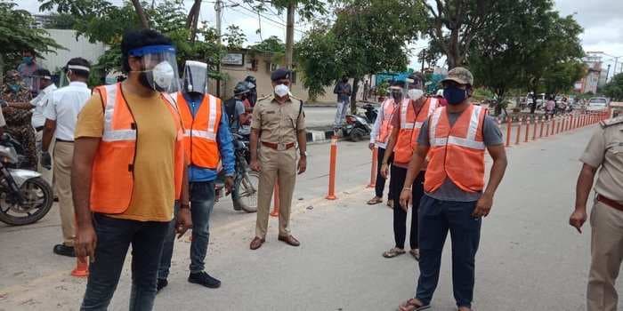 Over 13,000 people in Bengaluru register to be civil police wardens in the city's fight against COVID-19