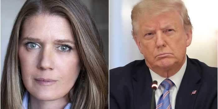 Trump spent Friday evening mad online about a new tell-all book from his niece Mary Trump