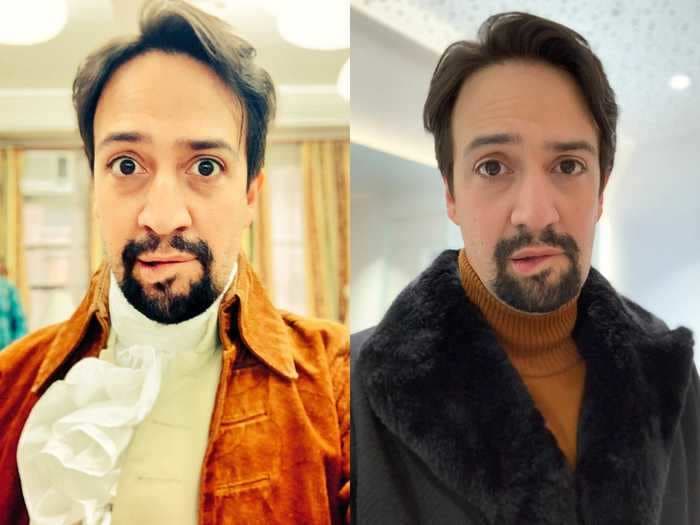 Lin-Manuel Miranda's lip-biting selfies have become a huge meme on TikTok