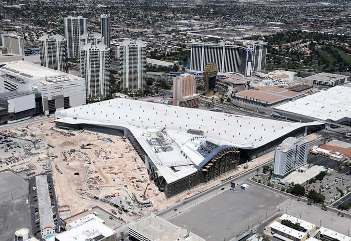 Elon Musk shares a rendering of what the Boring Company's tunnel staging area will eventually look like in Las Vegas