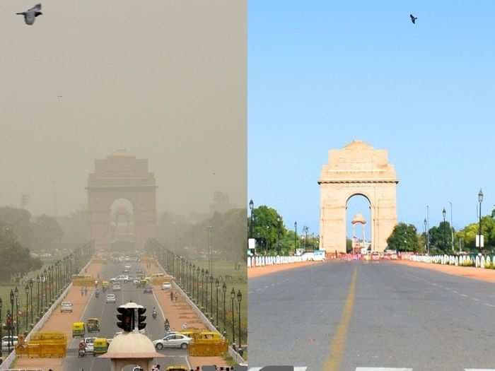 There's 50% less air pollution in Delhi and that’s boosting solar power generation