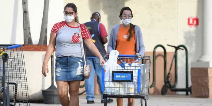 Walmart won't enforce its rules on wearing masks because it fears staff could be attacked by shoppers angry at being challenged