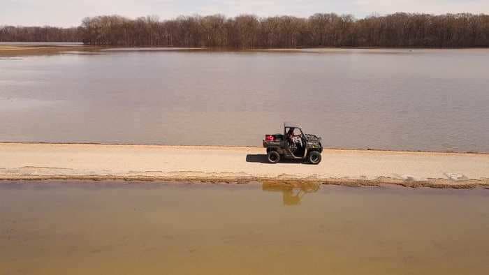 A second straight year of flooding is threatening another year of crops for Mississippi farmers