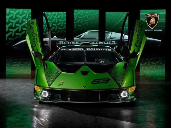 The new Lamborghini Essenza SCV12 has the company's most powerful V12 engine ever with a claimed 830 horsepower