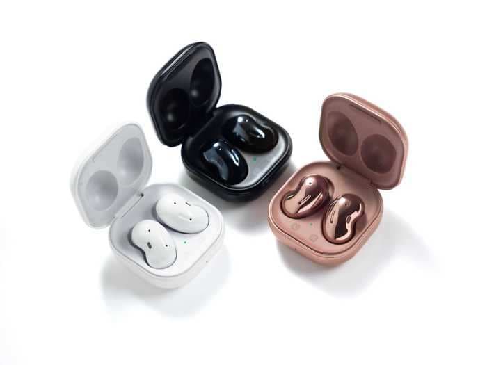 Samsung's new $170 wireless earbuds feature noise cancellation and a unique bean-shaped design — here's how and where to buy them
