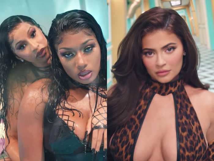 Fans are livid that Cardi B and Megan Thee Stallion's 'WAP' video stopped midway for an 'unnecessary' Kylie Jenner cameo