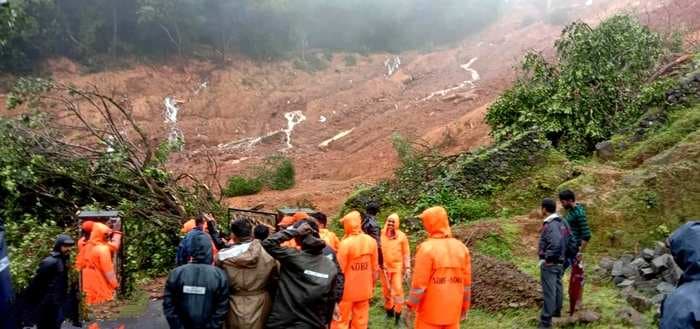 A landslide in Kerala's Idukki has left 18 dead and over 50 missing