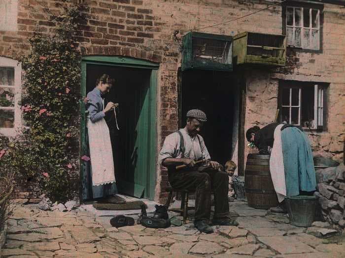 Rare color photos of the early 1900s that show how much life has changed