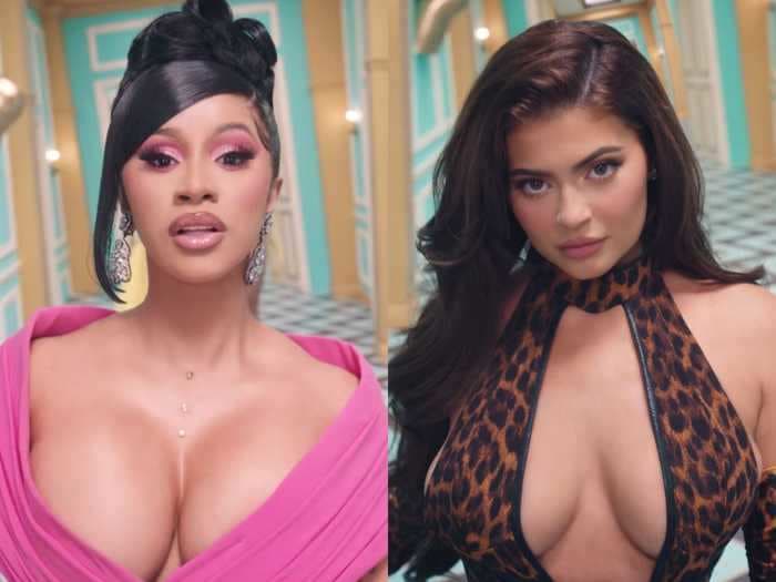 Cardi B defends Kylie Jenner's cameo in the 'WAP' music video after fans sign petition to remove her