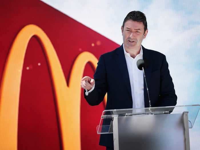 McDonald's former CEO sent himself sexually explicit photos and videos of 3 employees via his company email, a new lawsuit from the fast-food giant claims