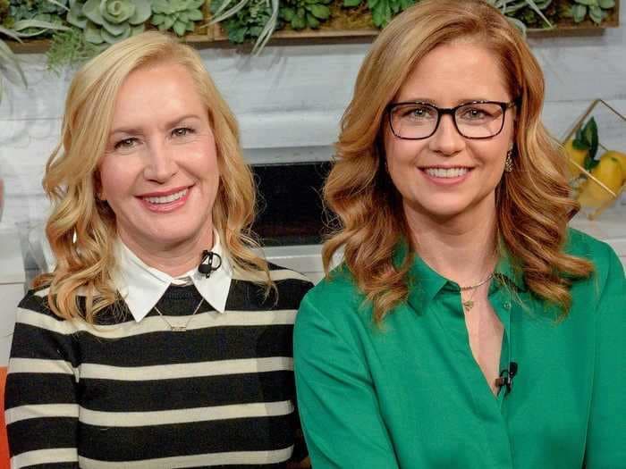 'The Office' star Angela Kinsey says working with costar Jenna Fischer was her dream job and 14 more things you probably didn't know about the actress