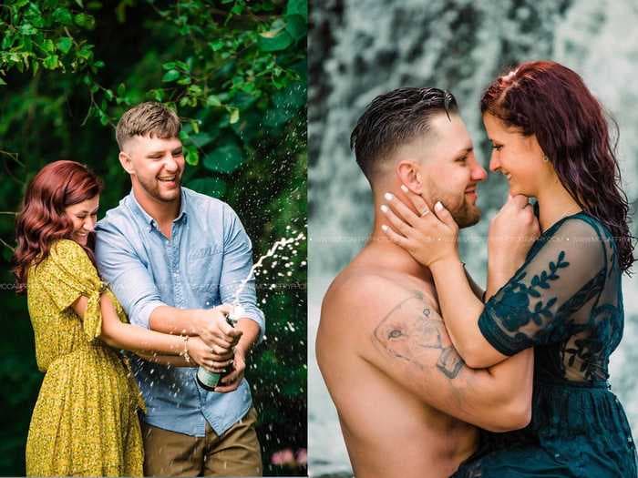 2 total strangers went on a blind date photo shoot and their chemistry was instantly electric