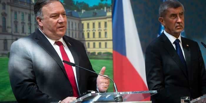 Mike Pompeo urges eastern European countries to reject Huawei, warning that China is in 'some ways worse' than their former Soviet Union rulers