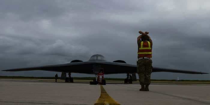 Amid tensions with China, US stealth bombers are back at a secretive Indian Ocean base for first time in years