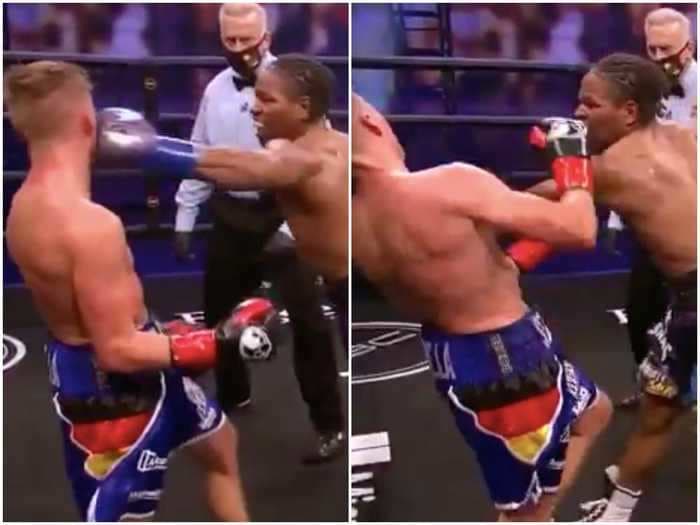 Supreme athlete Shawn Porter set a personal best record for punching during a dominant decision win Saturday