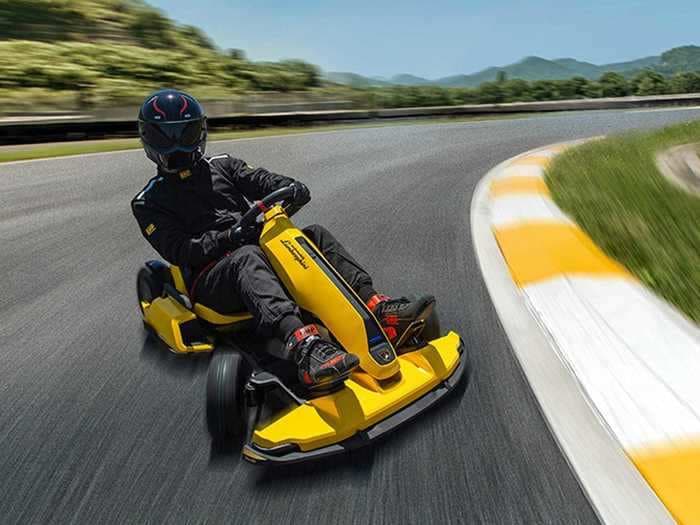 Lamborghini partnered with a scooter maker to create a $1,446 electric go-cart that can drift around corners